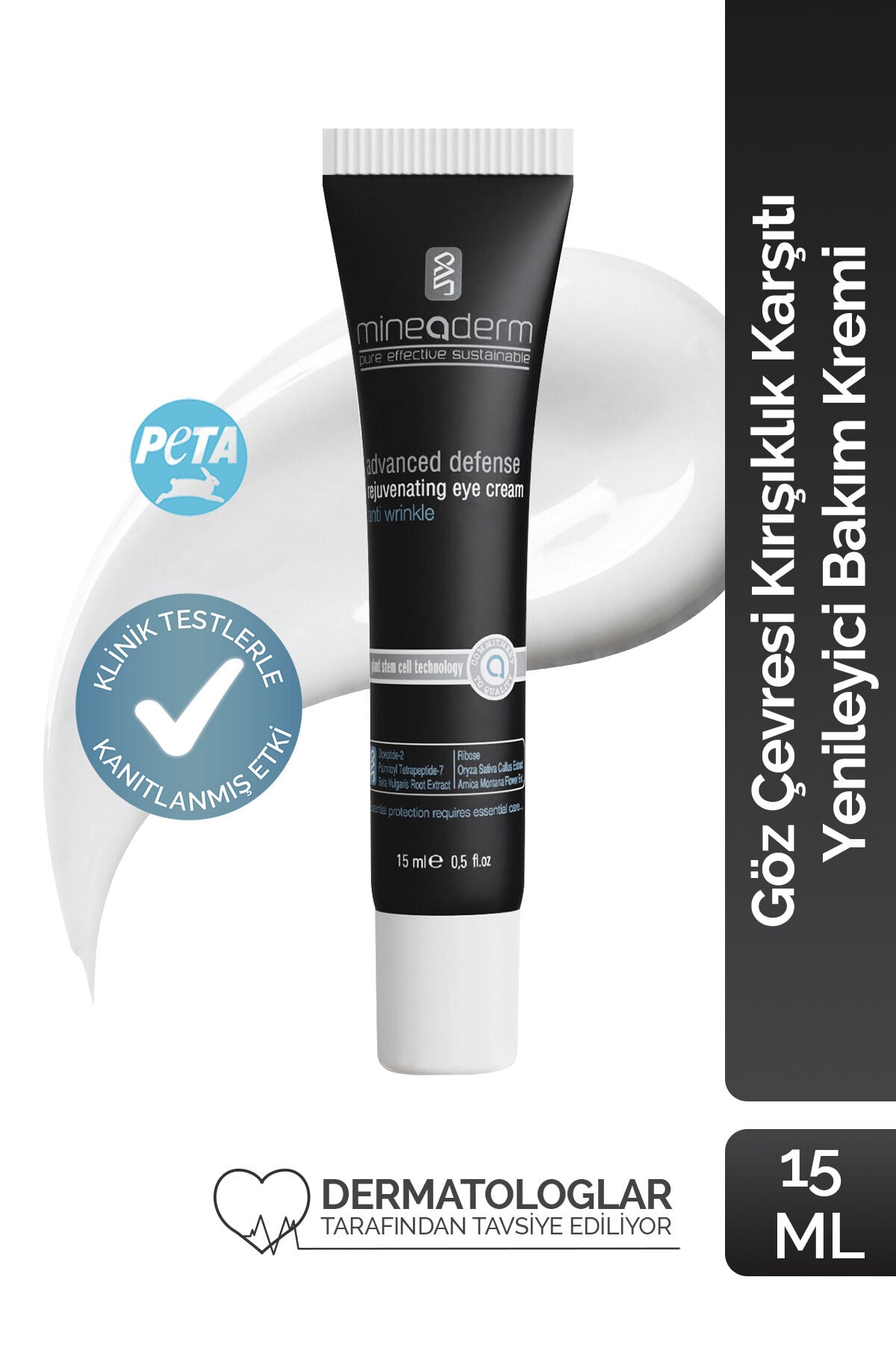 Göz Çevresi Kırışıklık Karşıtı Yenileyici Bakım Kremi/Advanced Defense Rejuvenating Eye Cream