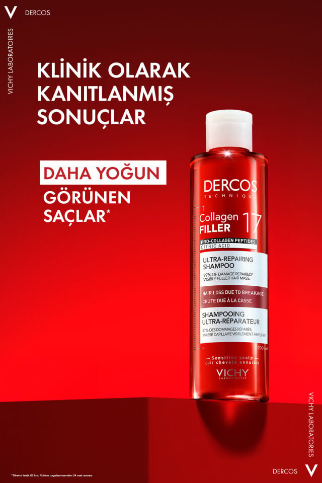 Dercos Collagen 17 Filler Şampuan 200ml