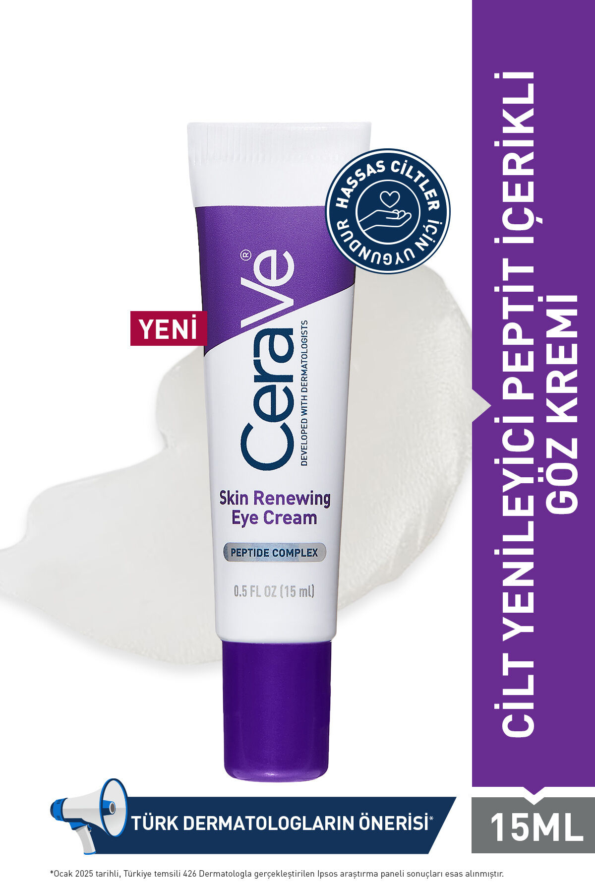 Skin Renewing Cilt Yenileyici Peptit İçeren Göz Kremi 15 ml