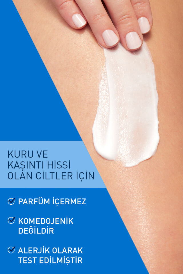 Hyalüronik Asit & Seramid & Hidro-üre İçerikli Kuru Ciltler İçin Yoğun Nemlendirici Krem 340 gr