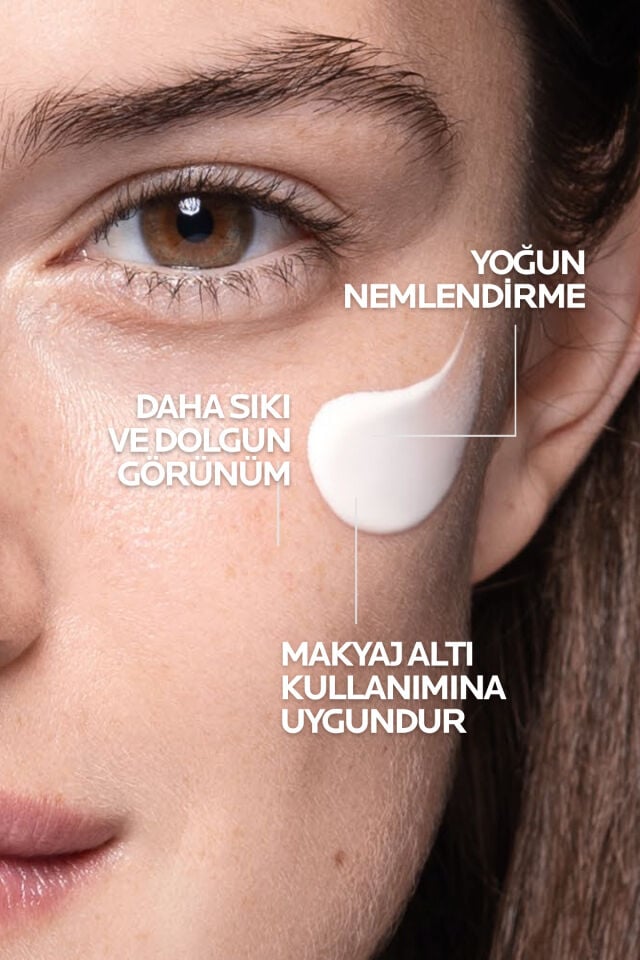 Tüm Cilt Tipleri İçin Kırışıklık Karşıtı & Dolgunlaştırıcı SPF30 Nemlendirici Krem 50 ml