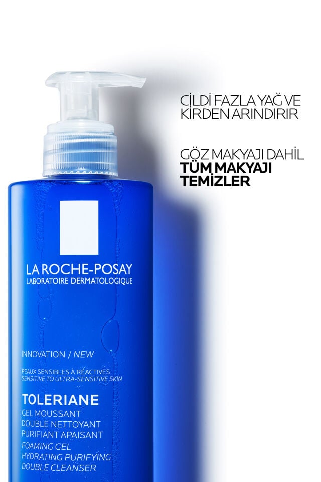 Toleriane Hassas Ciltler Dahil Tüm Ciltler İçin Temizleme Jeli 400 ml