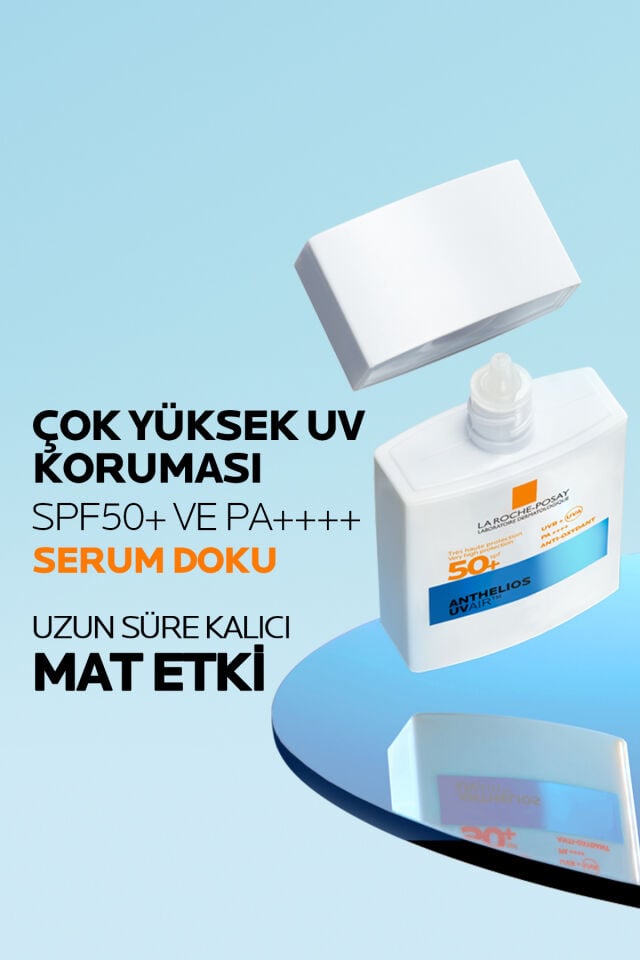 Anthelios Uvair SPF50+ Hava Kadar Hafif Tüm Ciltler İçin Yüz Güneş Kremi 40ML 3337875917810