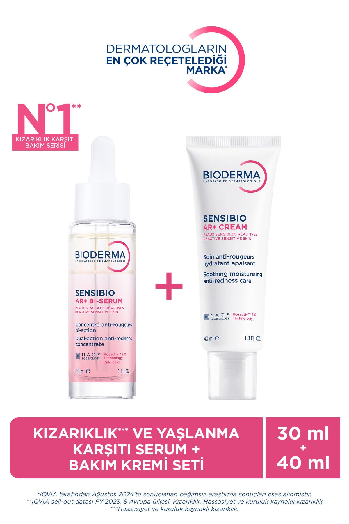 Sensibio AR+ Kızarıklık Eğilimli Hassas Ciltler Kızarıklık ve Yaşlanma Karşıtı Bakuchiol Serum 30 ml