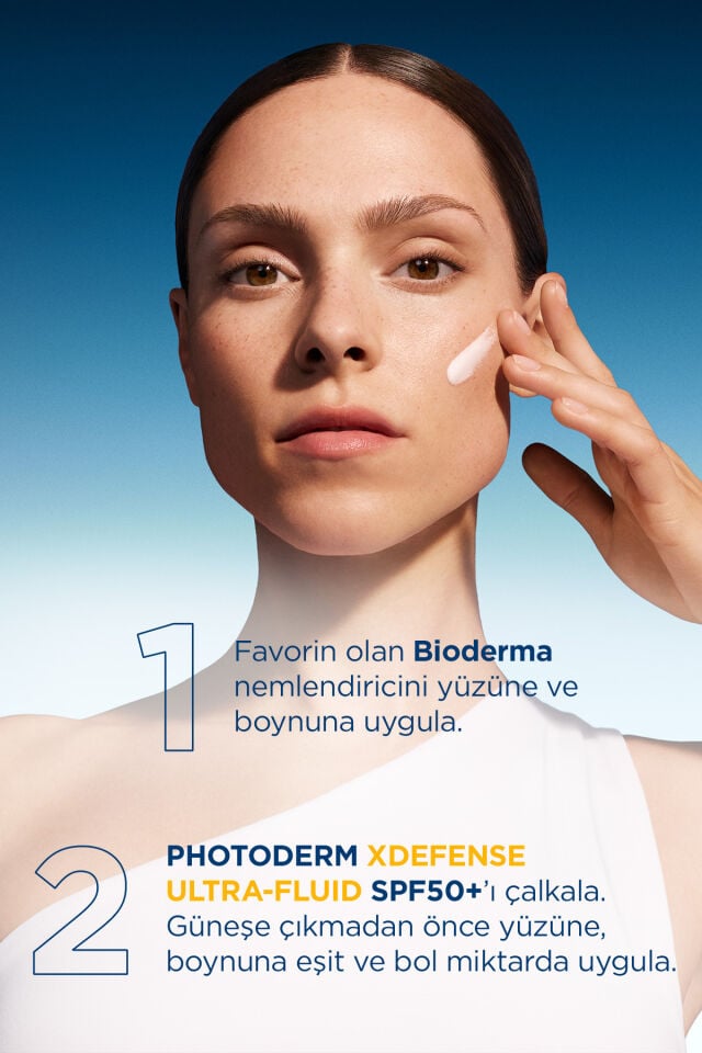Photoderm XDefense SPF50+ Tüm Cilt Tipleri UVA/UVB Yüksek Korumalı Renkli Güneş Kremi Light 40ML