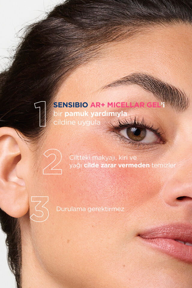 Sensibio AR+ Micellar Gel Temizleyici Misel Jel 200 ML