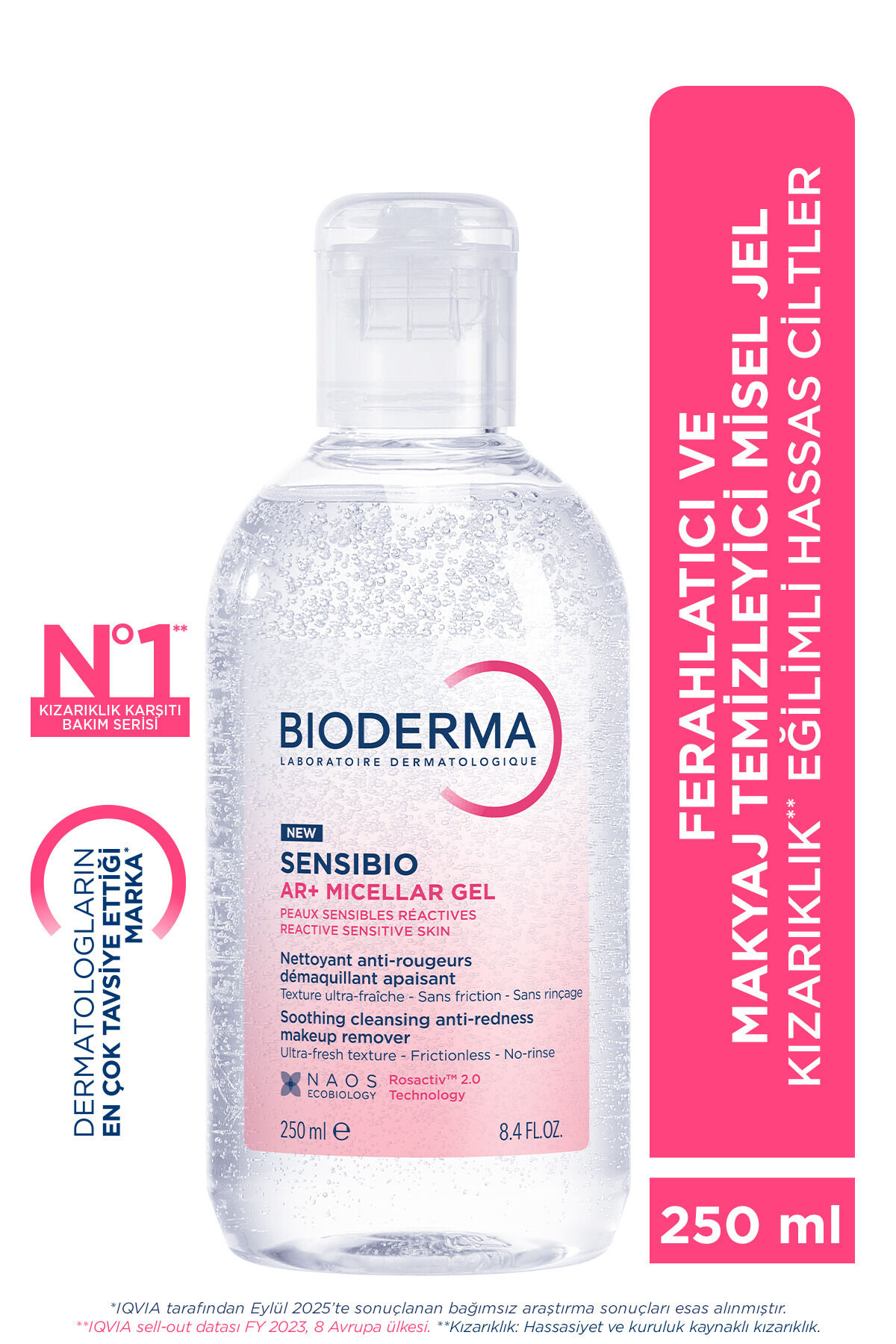 Sensibio AR+ Micellar Gel Temizleyici Misel Jel 200 ML