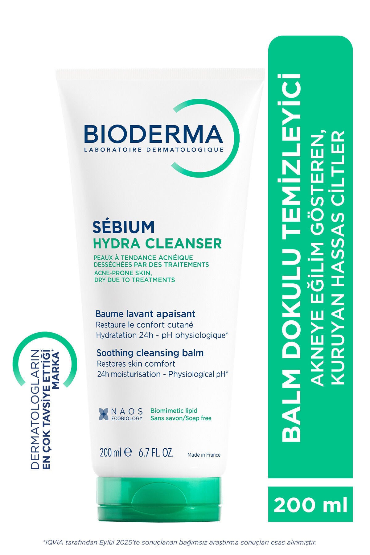 Sebium Hydra Cleanser Akne Eğilimli Hassas Ciltler İçin Balm Doku Yatıştırıcı Temizleme Jeli 200ml