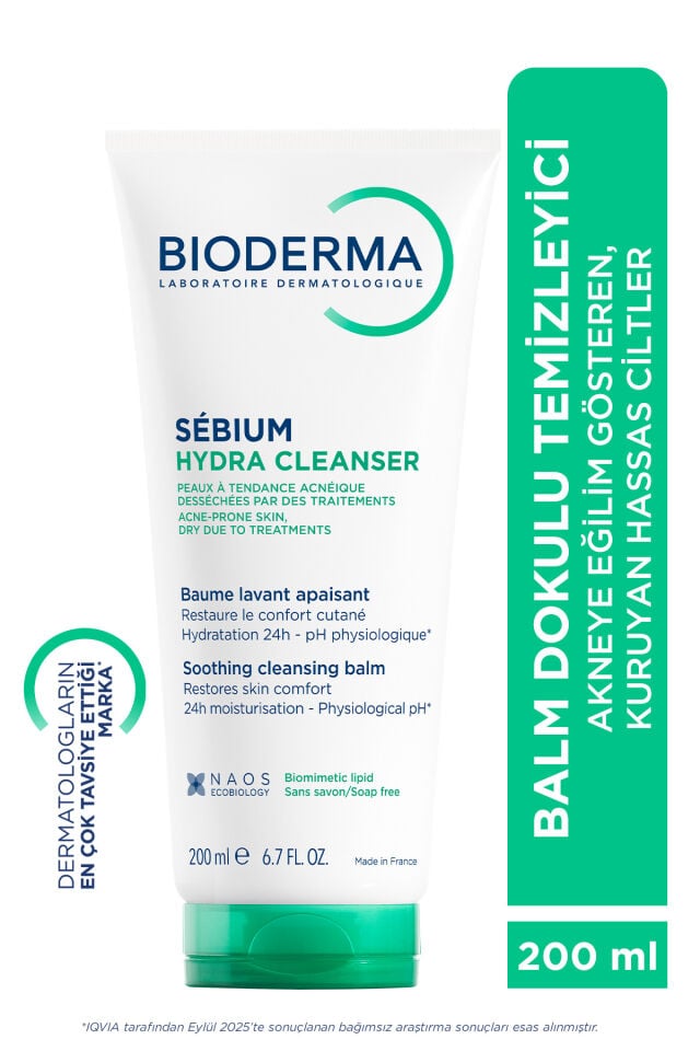 Sebium Hydra Cleanser Akne Eğilimli Hassas Ciltler İçin Balm Doku Yatıştırıcı Temizleme Jeli 200ml