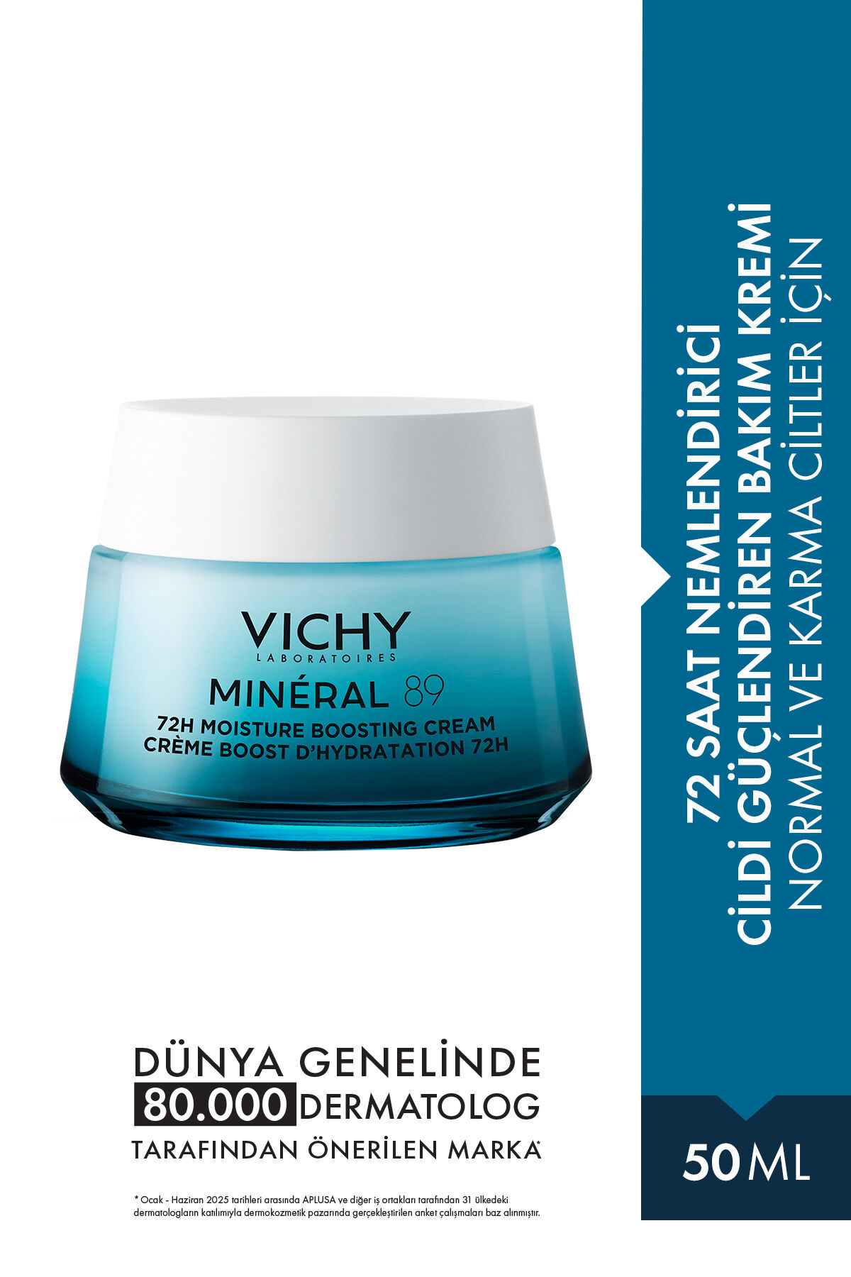 Mineral 89 Cildi Güçlendiren 72 Saat Nemlendirici Bakım Kremi, Normal Ve Karma Ciltler 50ml 33