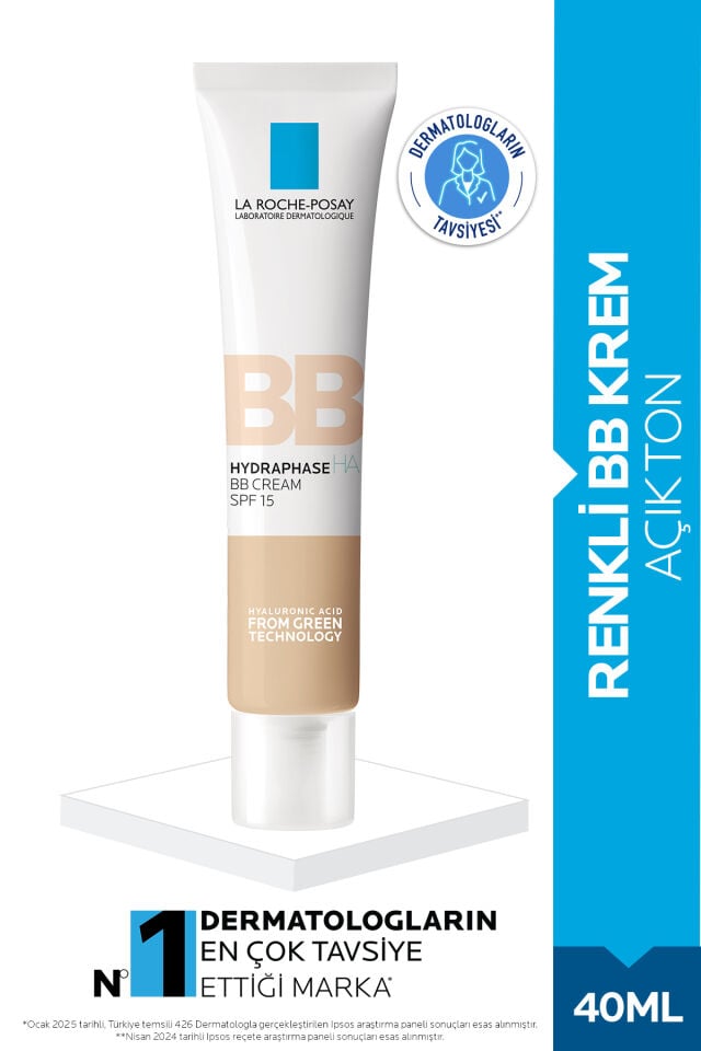 Hydraphase Ha Bb Cream Light (spf15) 40 ml - Renkli Nemlendirici 3337875794091