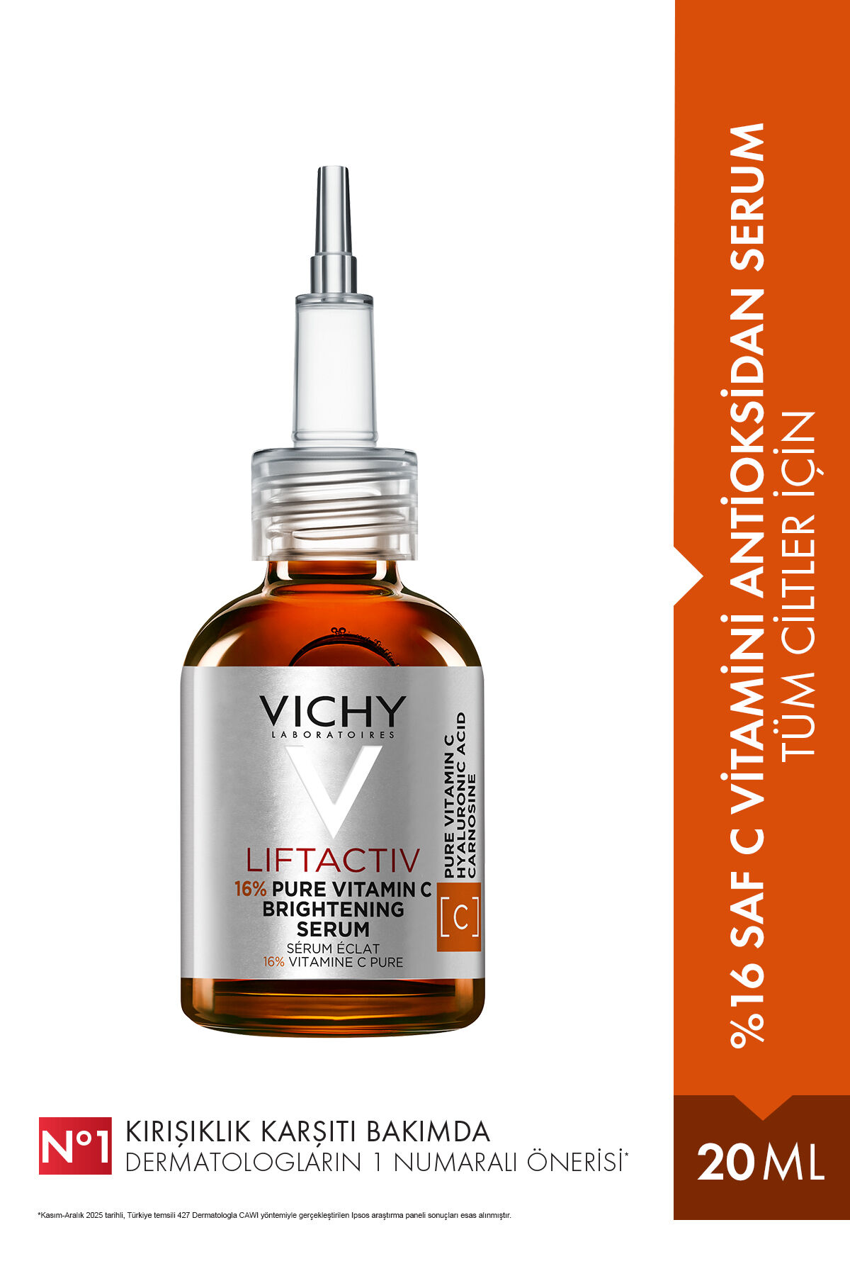 Liftactiv Supreme %16 Saf C Vitamini Aydınlatıcı Antioksidan Serum 20 Ml 3337875796583