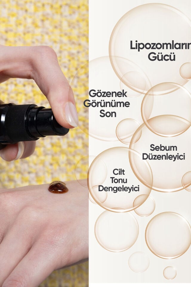 Gözenek Sıkılaştırıcı Liposomal Niasinamid Serum/Pore Tightening Liposom %10 Niacinamide Serum