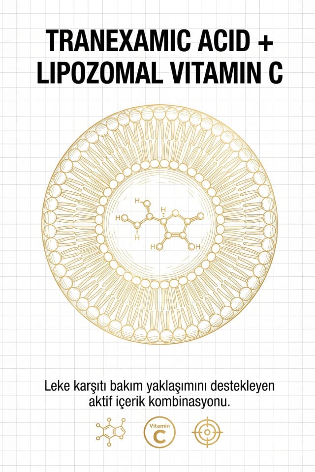 Be Bright Tranexamic Acid  Leke Karşıtı Serum | Kırışıklık Karşıtı | Hyaluronik Asit | 30 ml