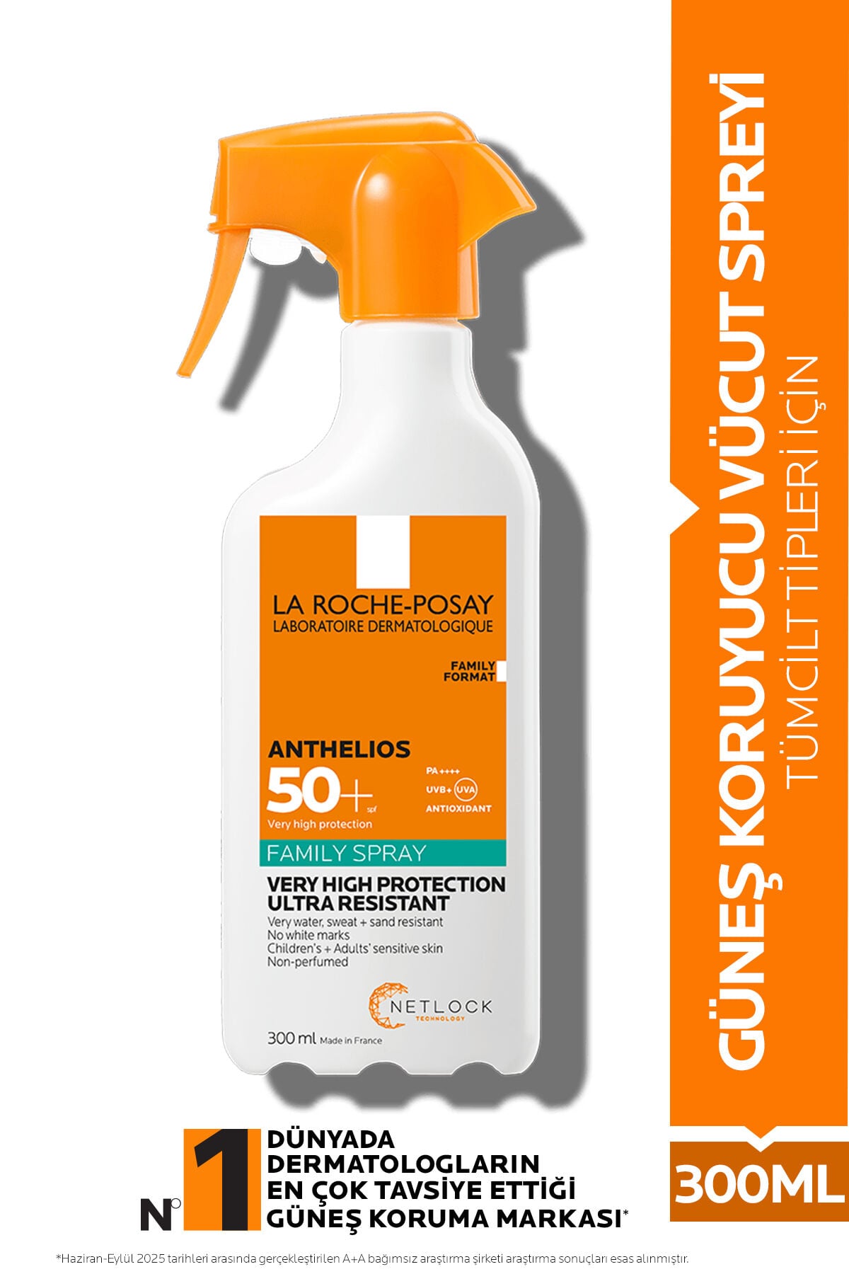Anthelios Family Spray Spf50 300 ml