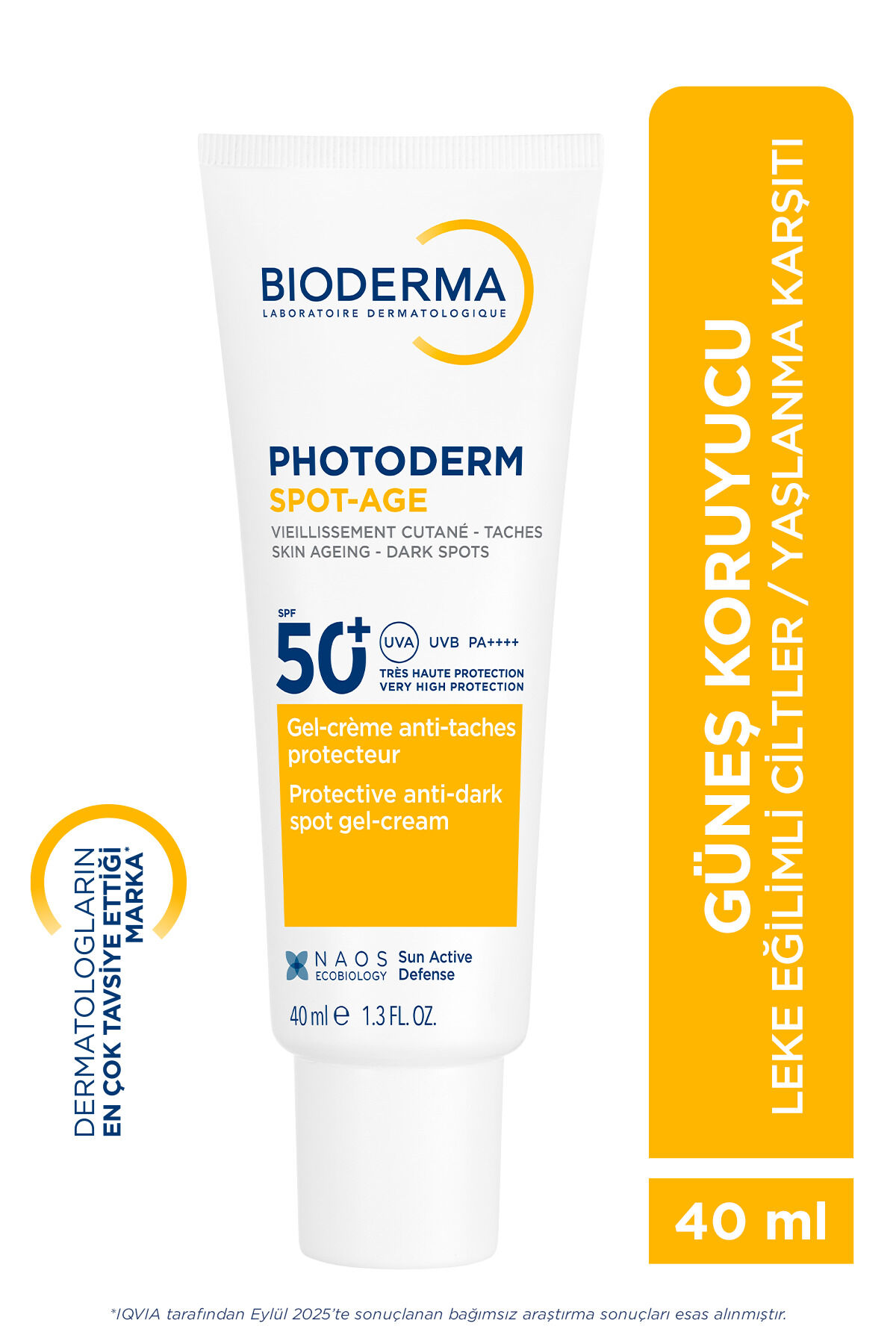 Photoderm Spot Age SPF50+ C Vitamini İçeren Leke ve Yaşlanma Karşıtı Güneş Kremi 40 ML