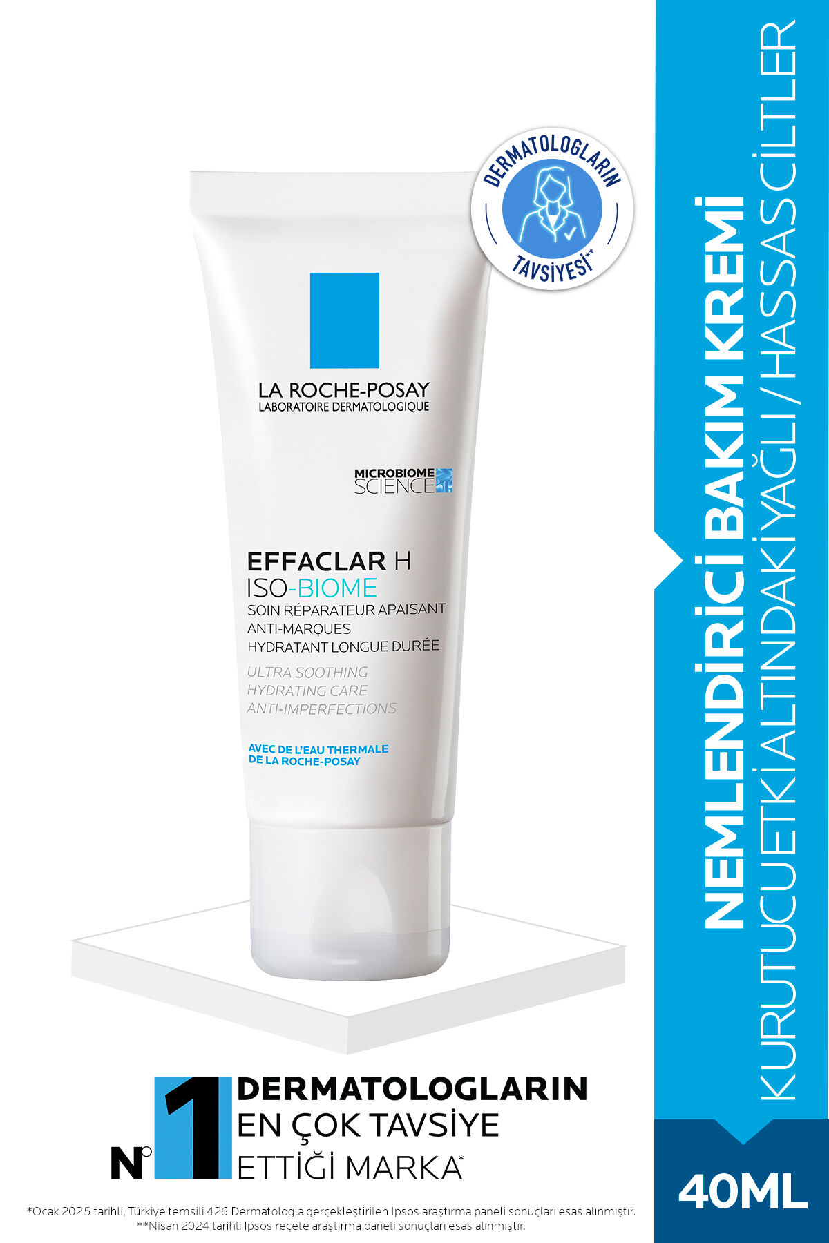 Effaclar H ISO-Biome Nemlendirici Bakım Kremi 40ml
