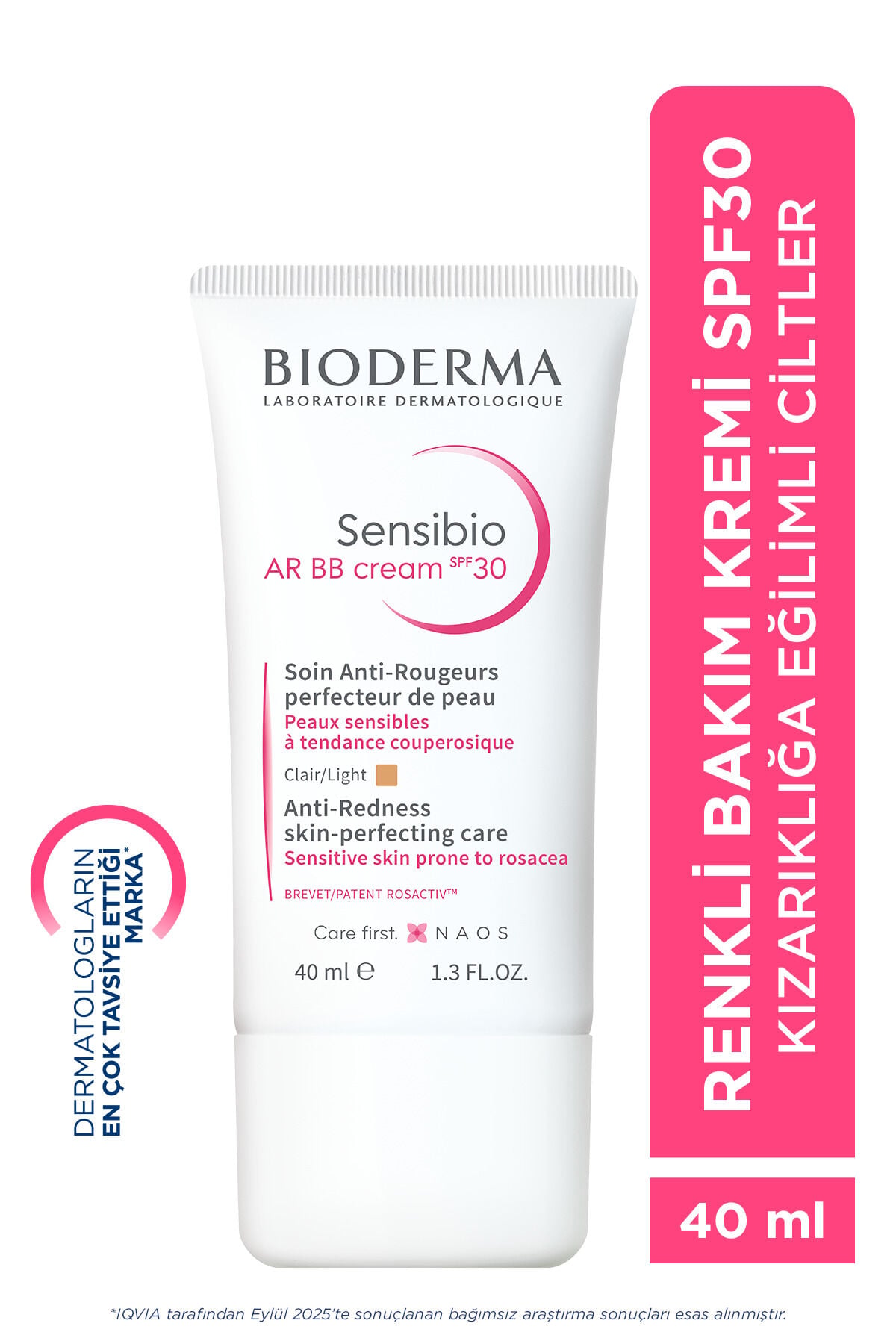 Sensibio AR BB Cream SPF30 Güneş Koruyuculu Cilt Tonu Eşitleyici Etkili Nemlendirici Krem 40 ML