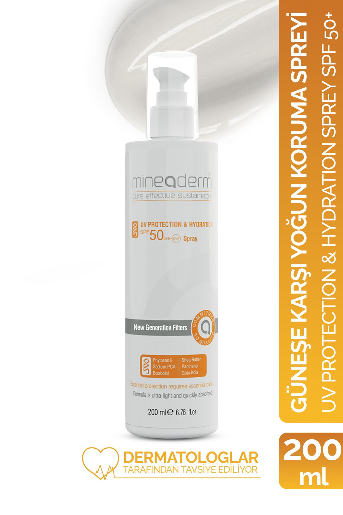 Güneşe Karşı Yoğun Koruma Spreyi SPF 50+/UV Protection & Hydration Spray Spf 50