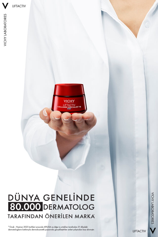 Liftactiv Collagen Specialist Night Yaşlanma Karşıtı Gece Kremi 50 ml