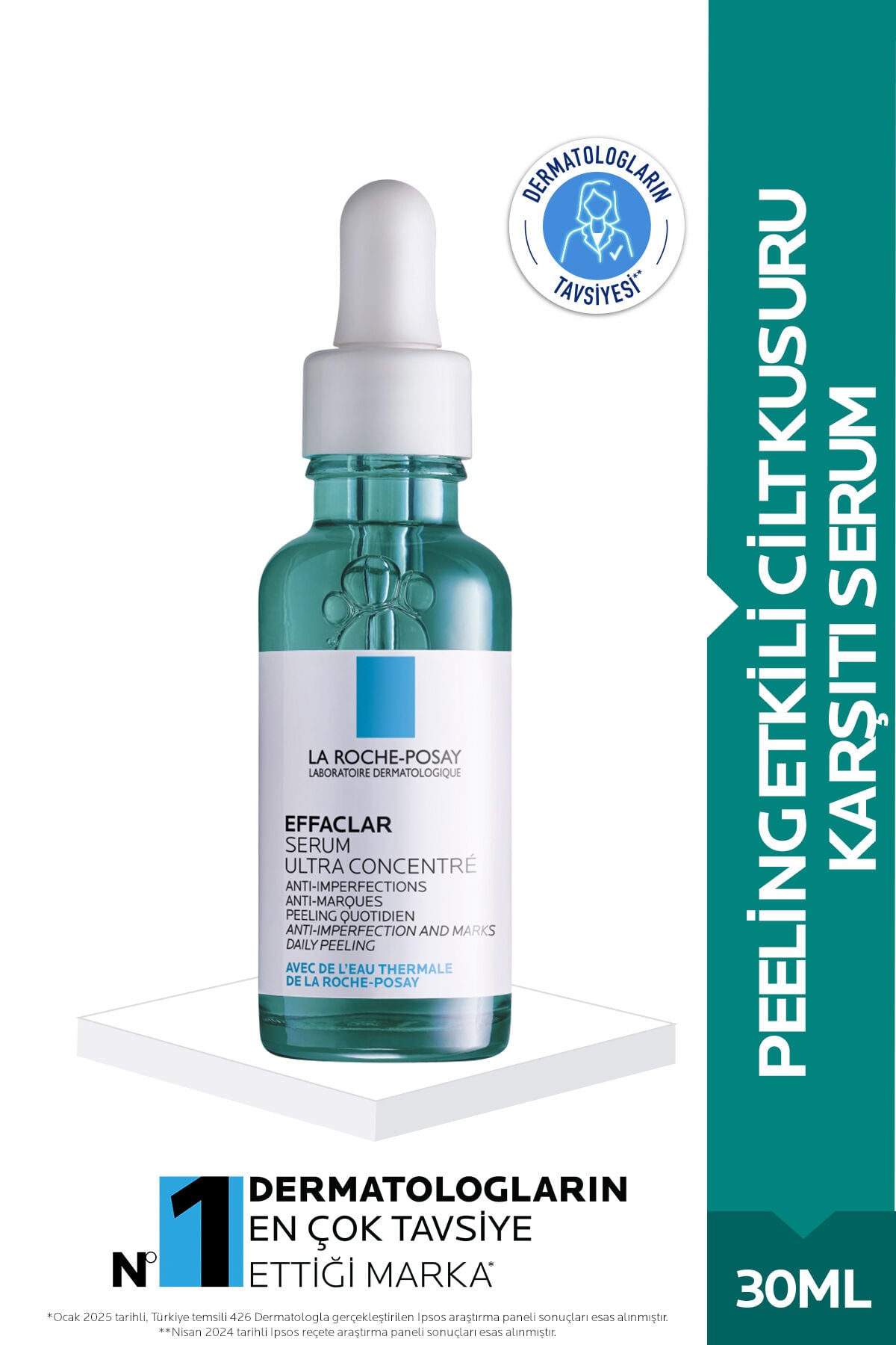 Effaclar Peeling Etkili Leke Karşıtı Serum Yağlı ve Akneye Eğilm Gösteren Ciltler içi