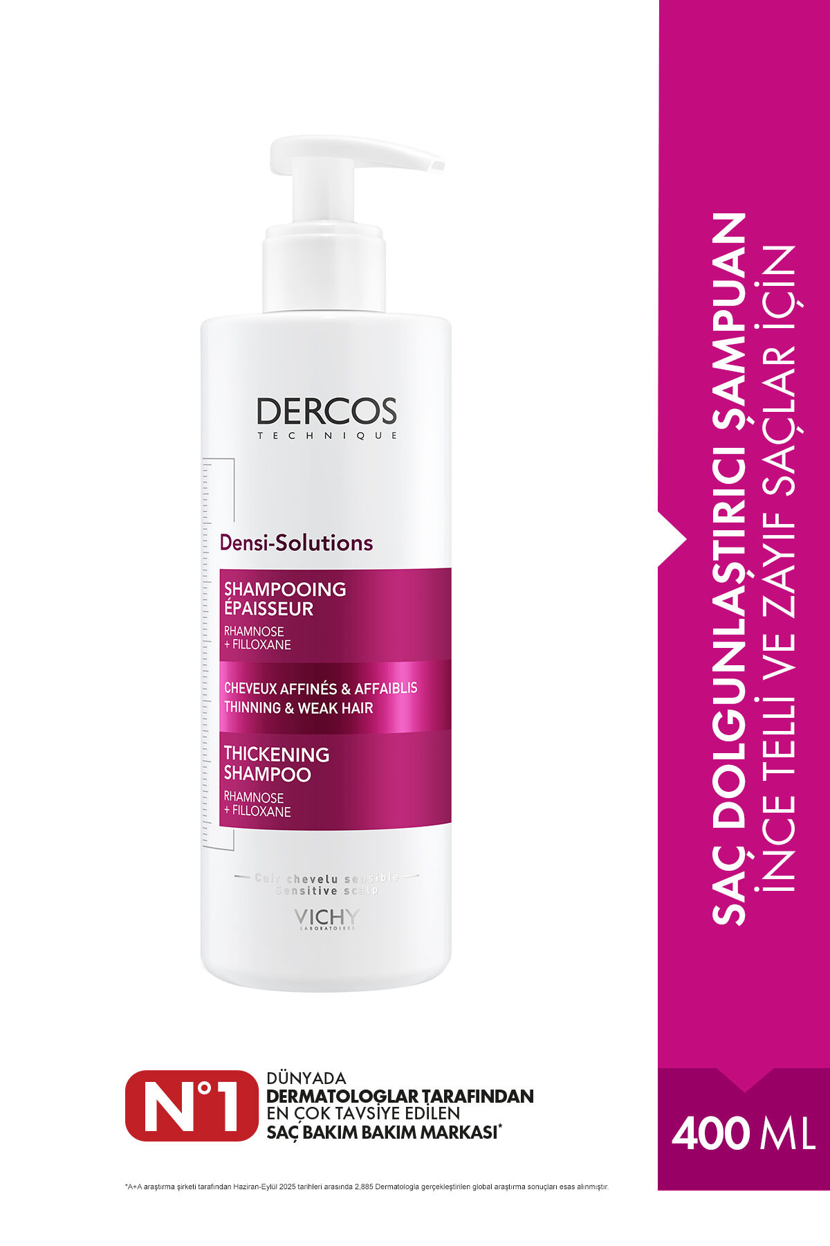 Dercos Densi-Solutions Şampuan 400 ml K0000