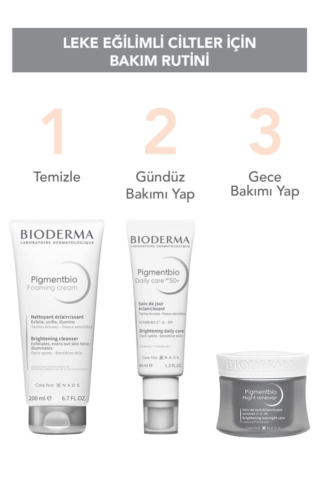 Pigmentbio Night Renewer Leke Karşıtı Cilt Tonu Eşitleyici C ve E Vitamini Gece Kremi 50 ml