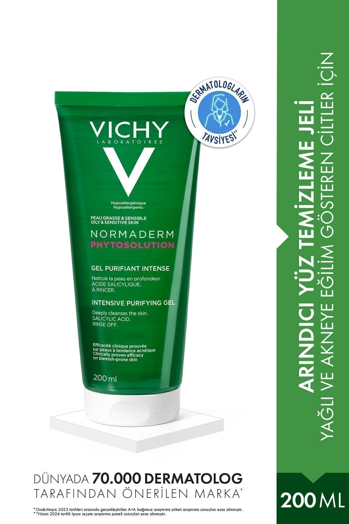 Normaderm Phytosolution Arındırıcı Yüz Temizleme Jeli, Yağlı ve Karma Ciltler 200 ml 333787566