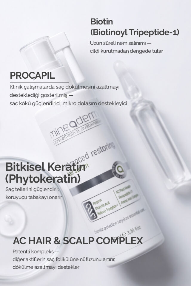Saç Dökülme Karşıtı Bakım Serumu / Advanced Restoring Hair Serum 100 ml