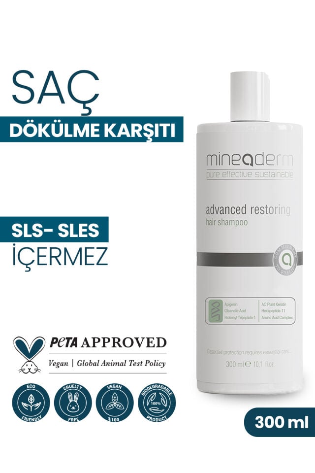 Saç Dökülme Karşıtı Onarıcı Bakım Şampuanı Advanced Restoring Shampoo