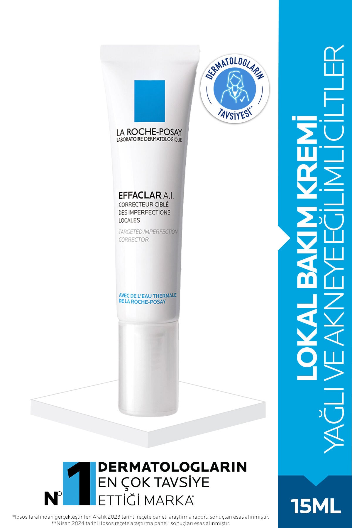 Effaclar A.I. 15 ml - Karşıtı Krem