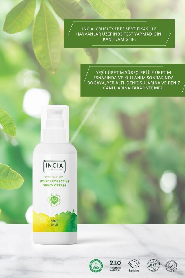%100 Doğal Koruyucu Vücut Losyonu Sprey Yenidoğan Bebek Çocuk İçin Limon Okaliptus Vegan 100 ml