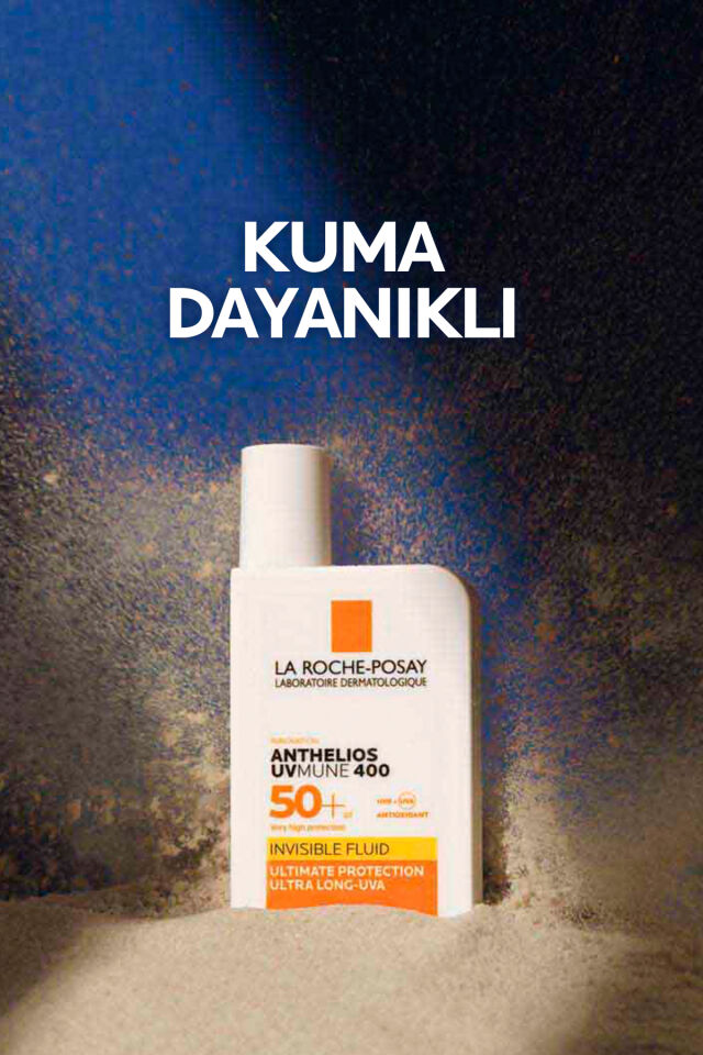 Anthelios Uvmune 400 Invisible Fluid Tüm Cilt Tipleri İçin Yüksek Koruma SPF50+ Yüz Güneş Kremi 50ML