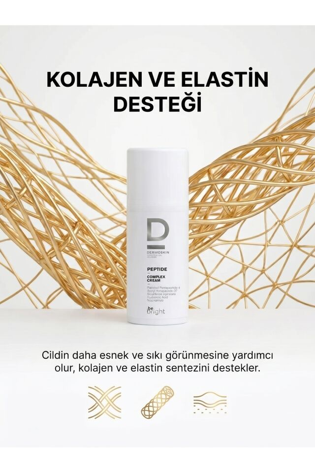 Be Bright Peptit Kompleks Krem | Yaşlanma ve Kırışıklık Karşıtı | Nemlendirici Krem | 33 ml