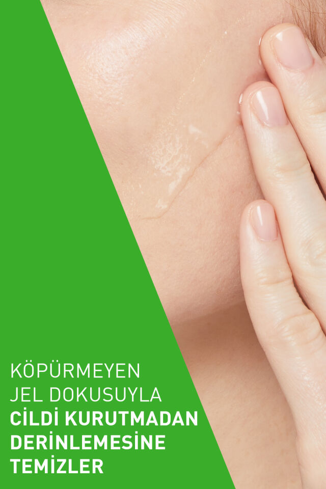 Normal ve Kuruya Dönük Ciltler için Seramid & Hyalüronik Asit İçeren Nemlendiren Temizleyici 473 ML