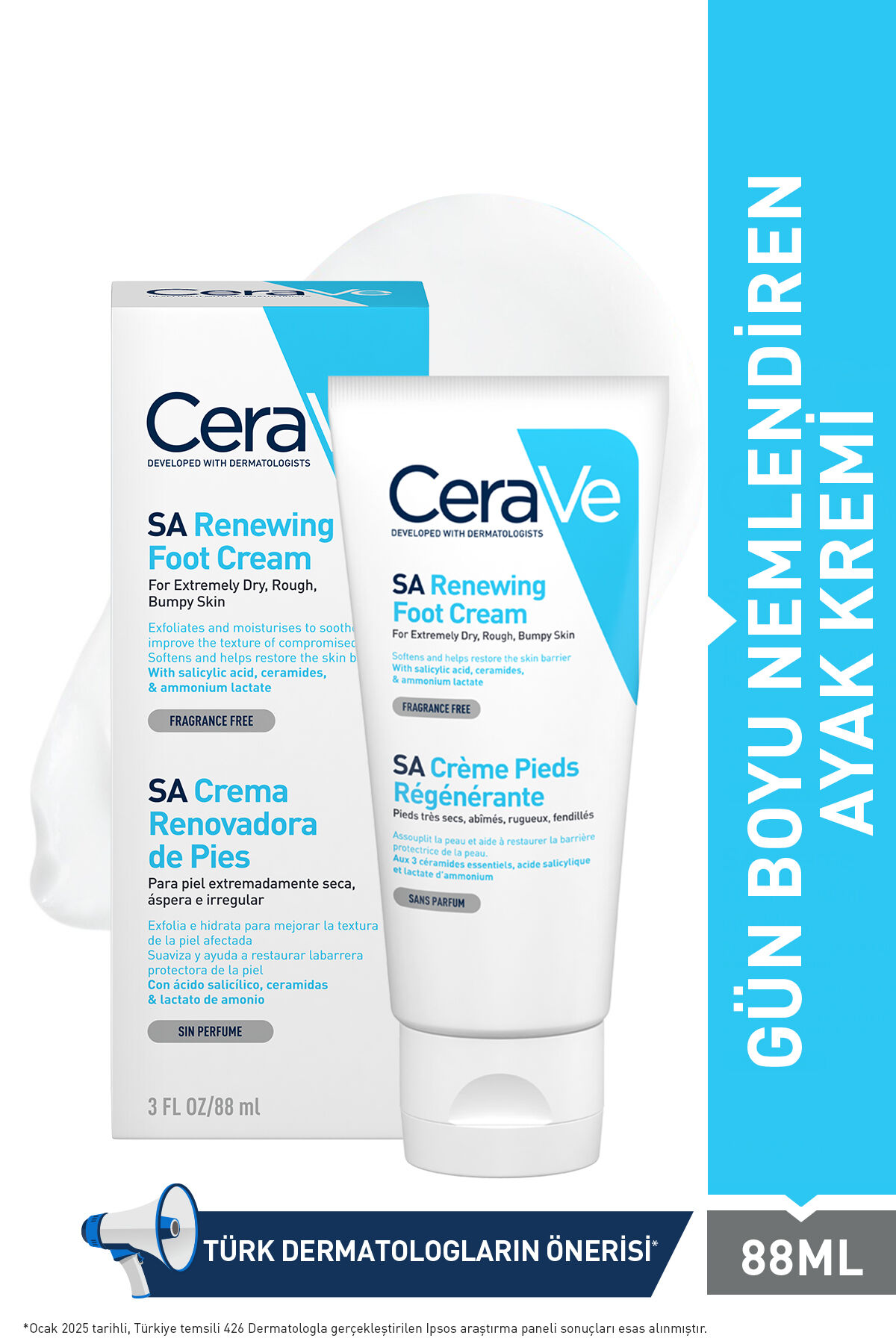 Sa Renewing Foot Cream 88 Ml - Yenileyici Ayak Krem