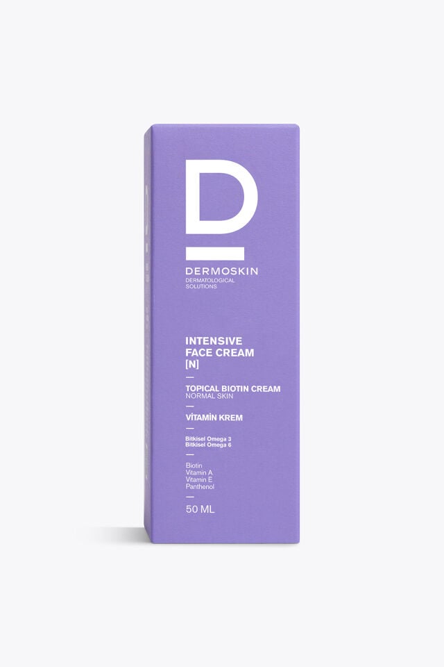 Intensive Face Topicalbiotin Cream(N) | Normal Ciltler İçin Nemlendirici Yoğun Bakım Kremi | 50 ml