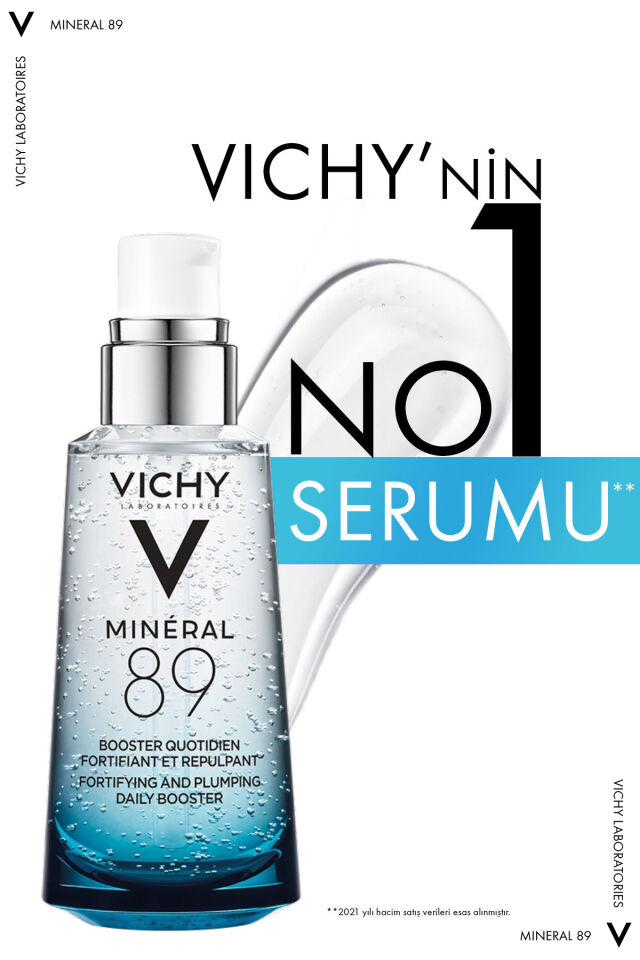 Mineral 89 Hyalüronik Asit İçeren Nemlendirici ve Güçlendirici Serum 50 ml 3337875543248