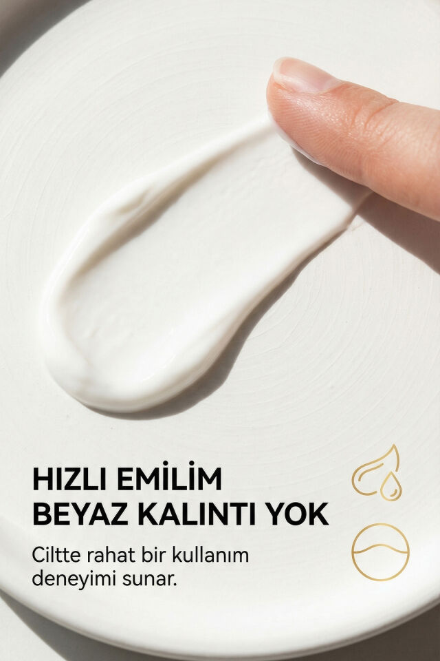 Face Protection Cream Spf 50+ | Nemlendirici Yüz Güneş Kremi | Suya Dayanıklı | 50 ml