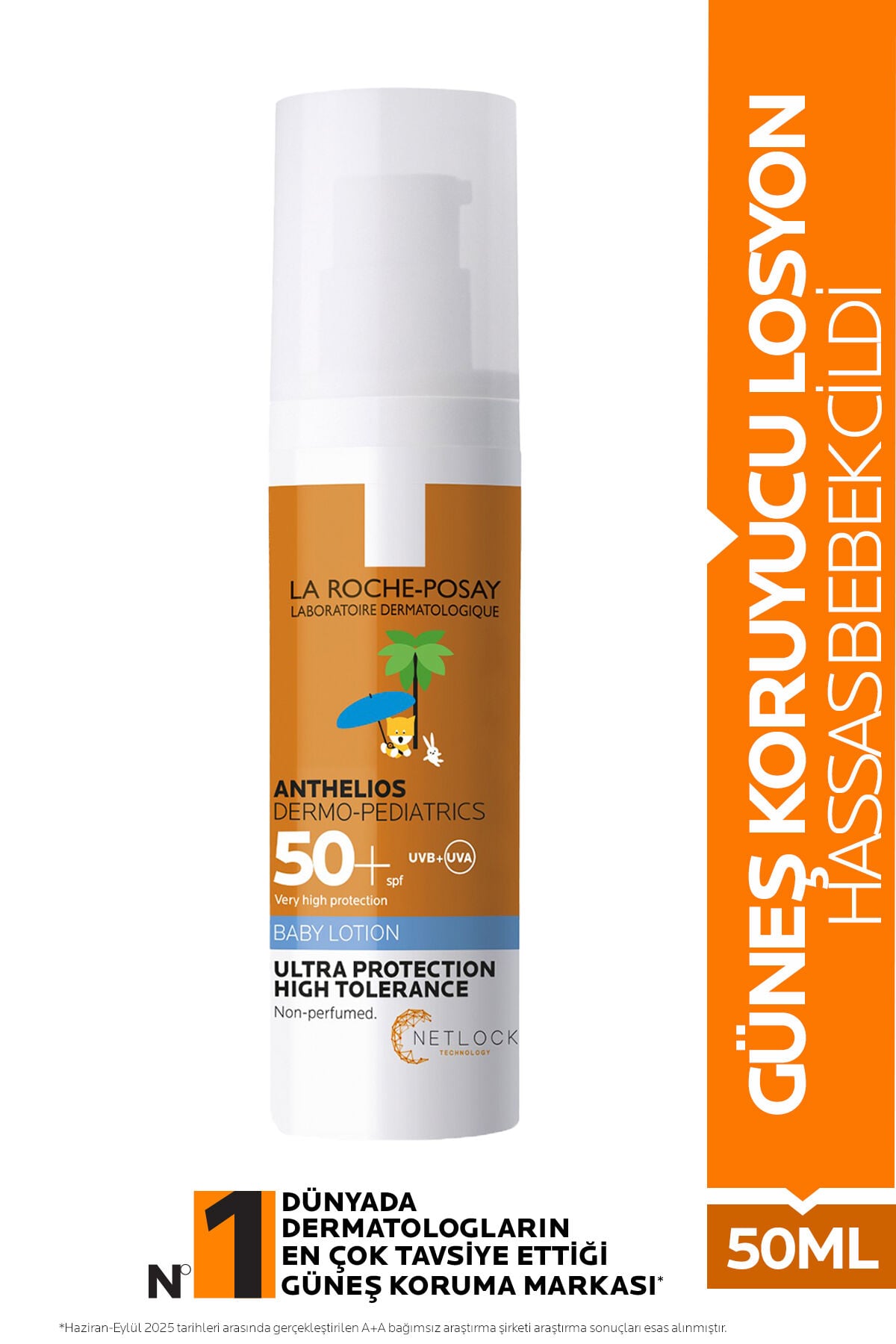 Anthelios Baby Milk Spf50+ Güneş Koruyucu 50 ml