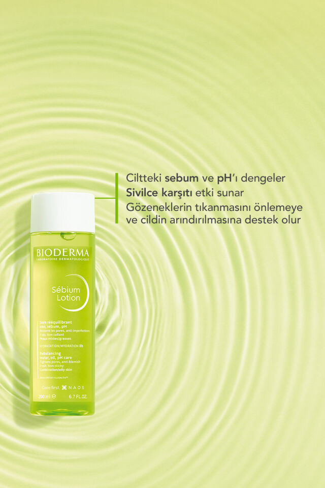 Sebium Lotion Salisilik Asit İçeren Gözenek Sıkılaştırıcı Siyah Nokta Karşıtı Tonik 200 ml