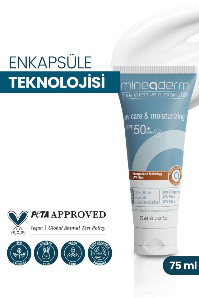 Kuru Ciltler Için Nemlendirici Güneş Bakım Kremi/uv Care&moisturizing Cream Spf50+