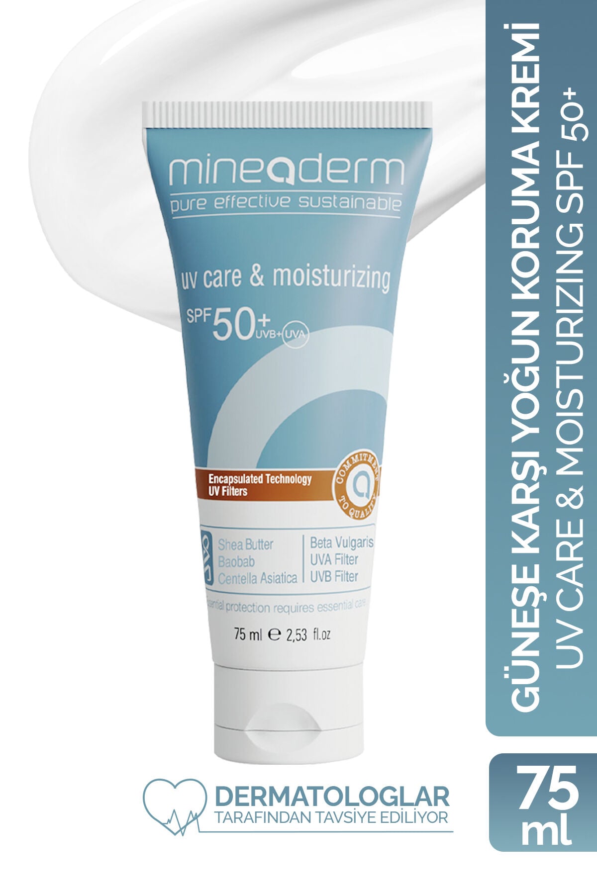 Kuru Ciltler Için Nemlendirici Güneş Bakım Kremi/uv Care&moisturizing Cream Spf50+