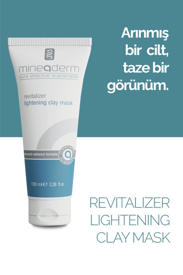Cilt Aydınlatıcı Maske/ Revitalizer Lightening Clay Mask