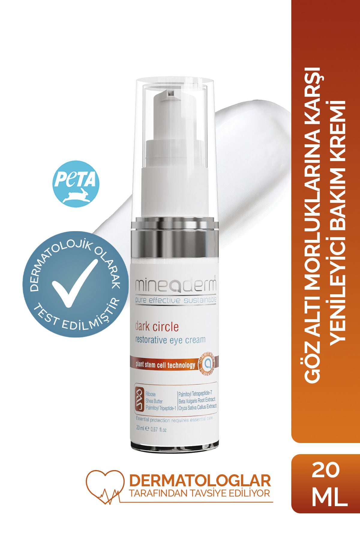 Göz Altı Morluklarına Karşı Yenileyici Bakım Kremi/dark Circle Restorative Eye Cream