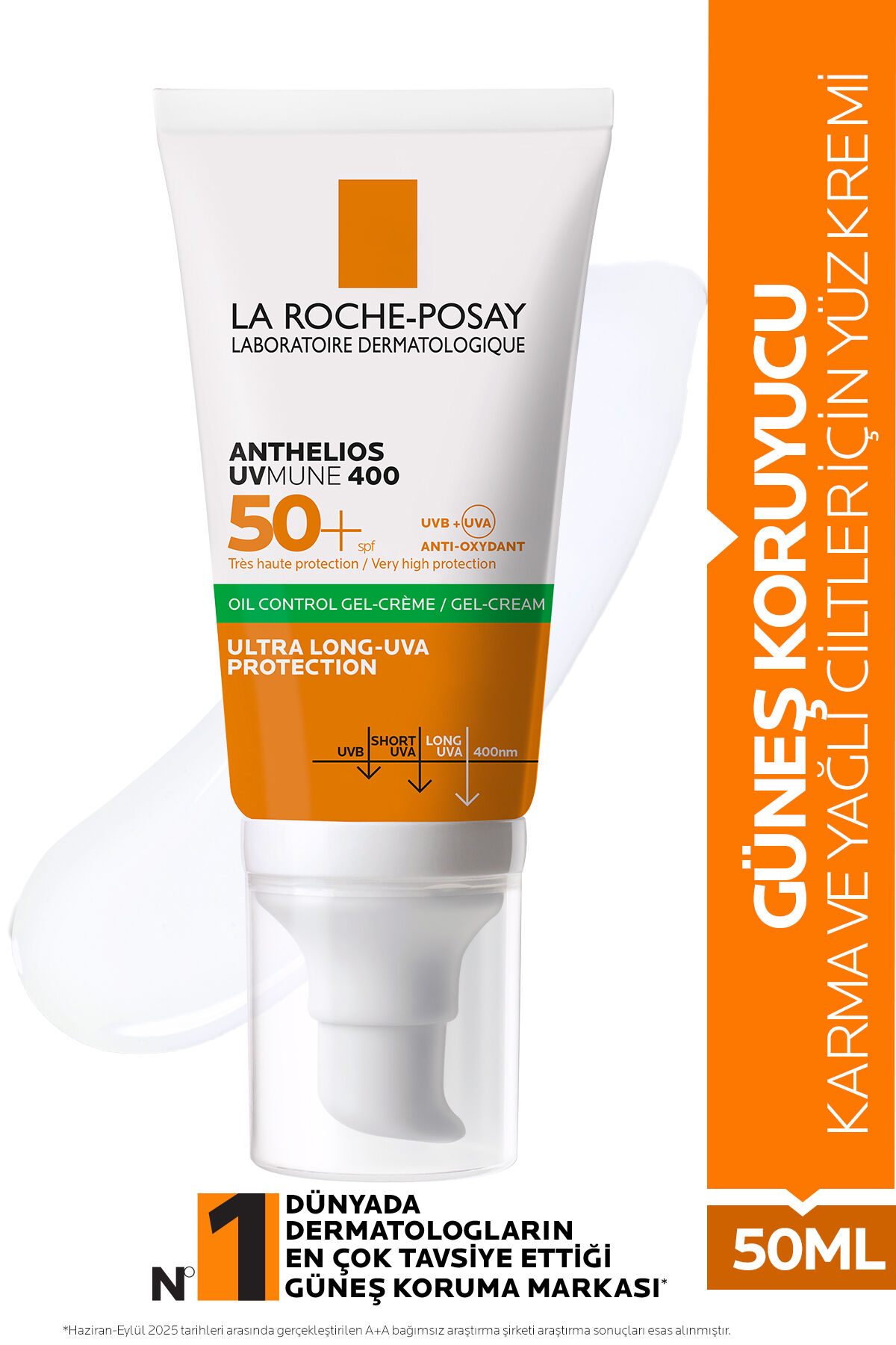 Anthelios Oil Control Gel Cream SPF50+ 50 ml