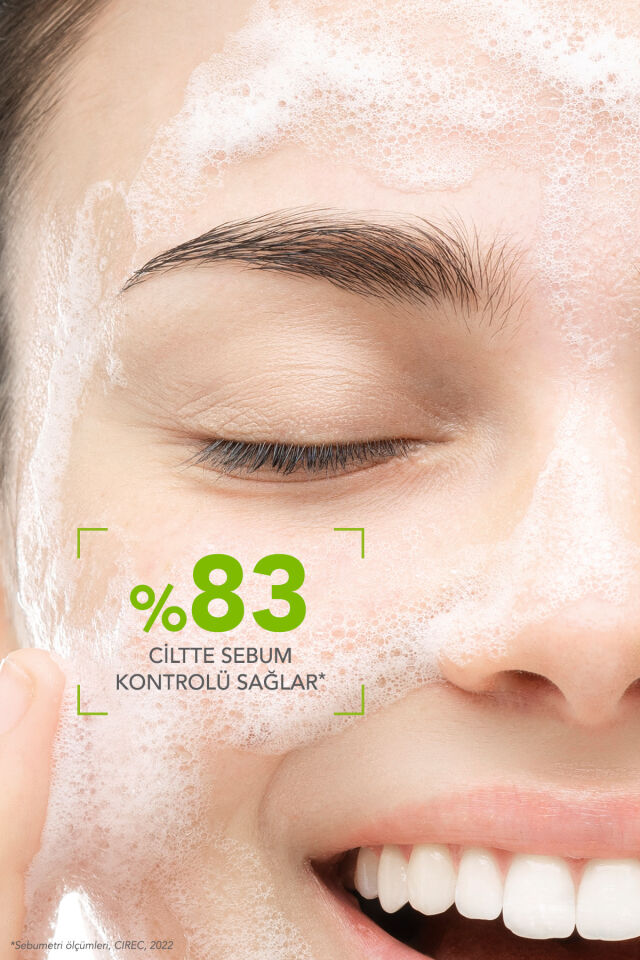 Sebium Foaming Gel Karma, Yağlı ve Akne Eğilimli Ciltler İçin Yüz ve Vücut Temizleme Jeli 200 ml