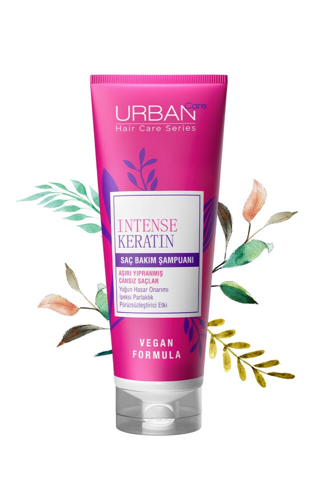 Intense Keratin Aşırı Yıpranmış Saçlara Özel Saç Bakım Şampuanı-250 Ml-vegan