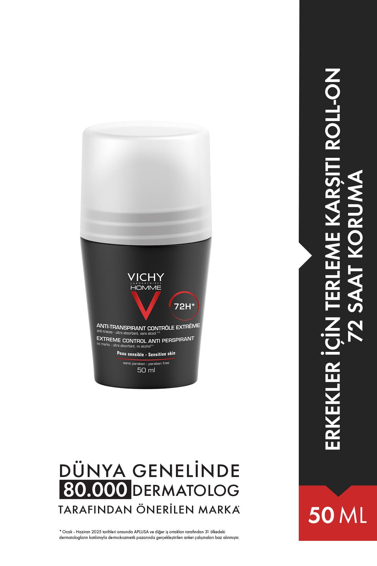 Homme Anti Perspirant Roll On Deodorant 50 ml
