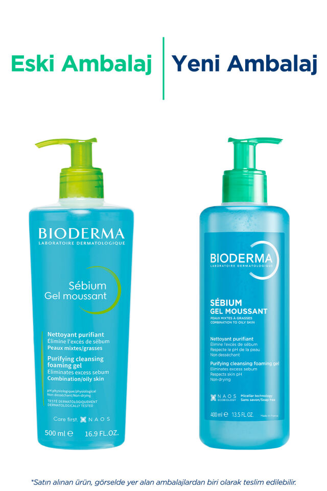 Sebium Foaming Gel Karma, Yağlı ve Akneye Eğilimli Ciltler için Yüz Temizleme Jeli 400 ml